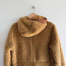 Load image into Gallery viewer, Patagonia Worn Wear Dusty Mesa Zip Up Sherpa Parka Jacket Brown M
