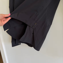 Load image into Gallery viewer, Lululemon Urbanite Collared Button Up Shirt Black 6 NWT
