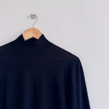 Load image into Gallery viewer, Lafayette 148 New York Wool Turtleneck Pullover Sweater Black XL NWT
