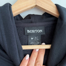 Load image into Gallery viewer, Burton Family Tree Long Sleeve Pullover Hoodie Sweatshirt True Black M NWT
