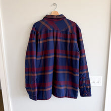 Load image into Gallery viewer, Patagonia Fjord Insulated Plaid Pattern Long Sleeve Shirt Jacket Blue XL
