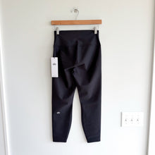 Load image into Gallery viewer, Alo Yoga 7/8 High-Waist Airlift Double Layered Waistband Legging Black L NWT
