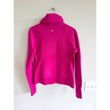Load image into Gallery viewer, Lululemon Calm &amp; Cozy Zip Up Mock Neck Basic Jacket Raspberry Pink 8
