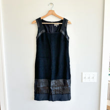 Load image into Gallery viewer, Zac Posen Square Neck Sleeveless Mini Sheath Dress Black 0
