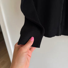 Load image into Gallery viewer, Canada Goose Windbridge Hoody Knit Zip Up Hooded Jacket Black L
