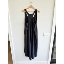 Load image into Gallery viewer, Athleta Presidio Racerback High Low Hem Casual Tank Dress Black L
