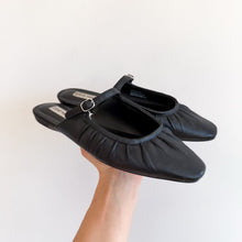 Load image into Gallery viewer, Steve Madden Gisele Mary Jane Mule Leather Upper Slide Clog Shoes Black 9.5

