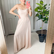 Load image into Gallery viewer, MORILEE Madeline Gardner Scoop Neck Chiffon Bridesmaid Dress in Blush Pink 2
