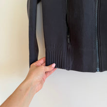 Load image into Gallery viewer, Lululemon NTS Zip Up Athleisure Ribbed Detail Jacket Black 4
