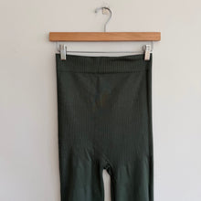 Load image into Gallery viewer, Blanqi Everyday Maternity Stretch Comfort Belly Support Leggings Green M
