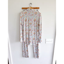 Load image into Gallery viewer, Posh Peanut Cereal Collection Luxe Long Sleeve Pajama Pants Set Blue Multi S
