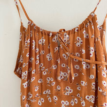 Load image into Gallery viewer, SNDYS. Honolulu Sleeveless Floral Print Midi Dress in Amber Daisy L

