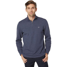 Load image into Gallery viewer, Vineyard Vines Saltwater Quarter Zip Mock Neck Pullover Sweater Blue XXL
