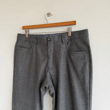 Load image into Gallery viewer, Ballin Brushed Wool Herringbone Dress Pants 36 M51699301
