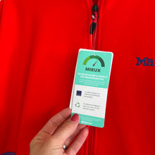 Load image into Gallery viewer, Marmot Rocklin Half Zip Fleece Pullover Victory Red / Trail Blue XXL NWT
