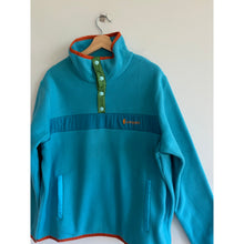Load image into Gallery viewer, Cotopaxi Teca 1/4 Zip Front Snap Fleece Long Sleeve Sweatshirt Blue XXL NWT

