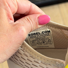 Load image into Gallery viewer, Sorel Kinetic Impact Lace Up Mesh Sneakers Dark Stone/Moonstone 9.5
