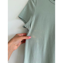 Load image into Gallery viewer, Lululemon Love Crew III Short Sleeve Activewear Top Grey Sage 6

