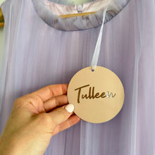 Load image into Gallery viewer, Tulleen Farvue Sleeveless Tiered Tulle Midi Dress Purple 14Y NWT
