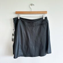 Load image into Gallery viewer, G/Fore Effortless Mid Rise Side Zip Activewear Golf Skort Black L NWT
