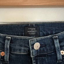 Load image into Gallery viewer, Citizens Of Humanity Rocket Ankle Mid Rise Skinny Jeans Blue 25 $238

