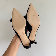 Load image into Gallery viewer, SJP by Sarah Jessica Parker Paley Grand Glitter Bow Mules 40 NEW
