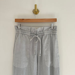 Cloth & Stone High Rise Drawcord Waist Jogger Gray S