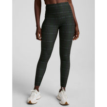 Load image into Gallery viewer, Beyond Yoga SoftMark High Waisted Midi Legging Dark Olive Preppy Plaid L
