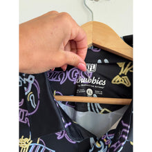 Load image into Gallery viewer, Chubbies The Neon Minnesota Vikings Performance Polo Shirt Black XL NWT
