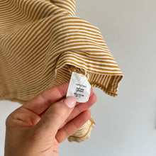 Load image into Gallery viewer, Madewell Whisper Cotton Scoop Tank Top in Coretta Stripe Yellow White
