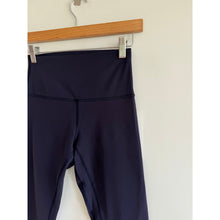 Load image into Gallery viewer, Lululemon Align Crop 19" High Rise Activewear Leggings Midnight Navy 6 NWT
