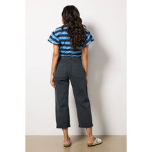 Load image into Gallery viewer, KUT From The Kloth Ashton With Tie Waist Barrel Cropped Pants Black 10
