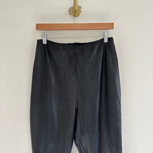 Load image into Gallery viewer, Commando Faux Leather Pull On High Rise Leggings Black 2X

