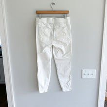 Load image into Gallery viewer, Spanx Pull-On Ankle Skinny Jeans White L
