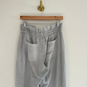 Cloth & Stone High Rise Drawcord Waist Jogger Gray S
