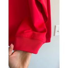 Load image into Gallery viewer, Fairway &amp; Greene Caves Mock Neck Quarter-Zip Pullover Sweatshirt Red XL
