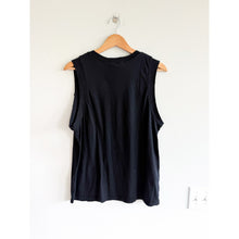Load image into Gallery viewer, Project Social T Graphic Print Crew Neck Muscle Tank Top Black L NWT
