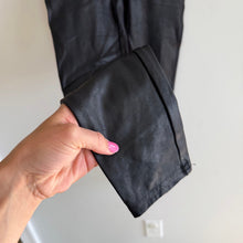 Load image into Gallery viewer, Spanx Mama Maternity Faux Leather Leggings Black L
