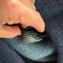 Load image into Gallery viewer, Isabel Marant Étoile Gabriel Single-Breasted Check Coat Midnight Blue 40 NWT
