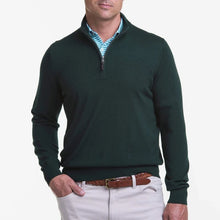 Load image into Gallery viewer, Fairway &amp; Greene Baruffa Merino Long Sleeve Pullover Windsweater Green XXL
