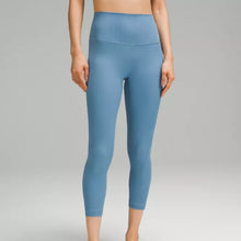 Load image into Gallery viewer, Lululemon Align™ High-Rise Ribbed Crop 23&quot; Blue 4
