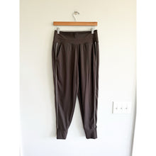 Load image into Gallery viewer, Athleta Venice High Rise Track Striped Pull On Casual Jogger Brown S

