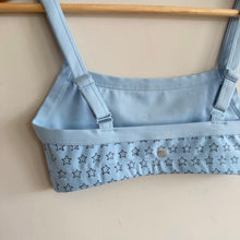 Load image into Gallery viewer, Roller Rabbit Stars Keeley Activewear Sports Bra Blue XXS
