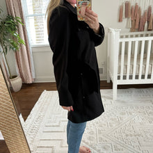 Load image into Gallery viewer, Metro x Kristen Blake Trench Coat Black M
