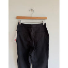 Load image into Gallery viewer, Lululemon City Trek II 28" Mid Rise Flat Front Casual Trouser Pants Black 4 NWT
