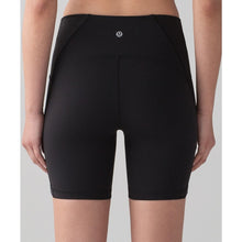 Load image into Gallery viewer, Lululemon Train Times Short 6" High Rise Activewear Bike Shorts Black 6

