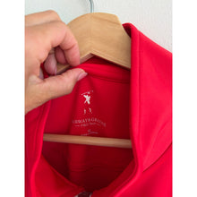Load image into Gallery viewer, Fairway &amp; Greene Caves Mock Neck Quarter-Zip Pullover Sweatshirt Red XL
