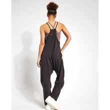Load image into Gallery viewer, FP Movement Hot Shot Sleeveless Wide Leg Jumpsuit Black XS
