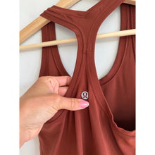 Load image into Gallery viewer, Lululemon Cool Racerback Short Nulu Activewear Tank Top Date Brown 4
