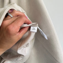 Load image into Gallery viewer, Truth by Republic Faux Leather Snap Front Cropped Bomber Jacket Cream M

